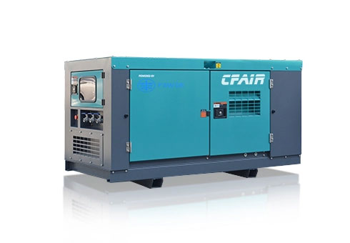 CF185BF-7 185 CFM 7 Bar Diesel CFAIR Box Air Compressor 