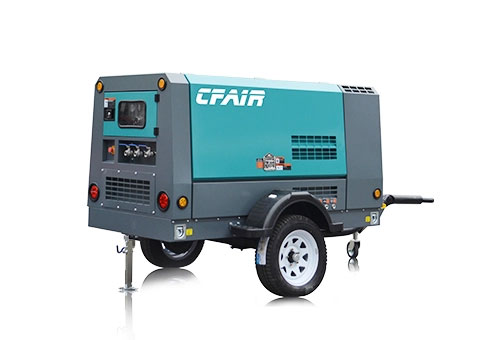 140 CFM 7 Bar Portable Diesel Air Compressor 