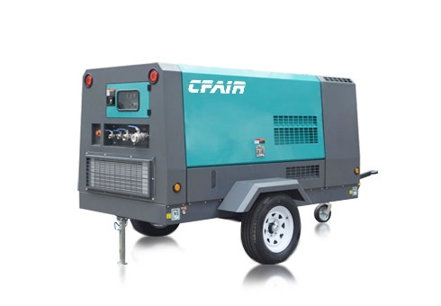 CF400MK-7 CFAIR 400 CFM 7Bar Portable Diesel Screw Air Compressor For Sale