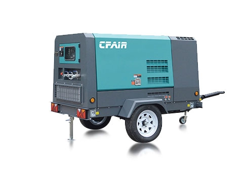 Pull Behind Air Compressor CFAIR CF275MCI-7 Diesel Engine Driven