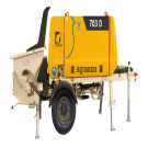 AQUARIUS ENGINEERS STATIONARY CONCRETE PUMP - 703 D